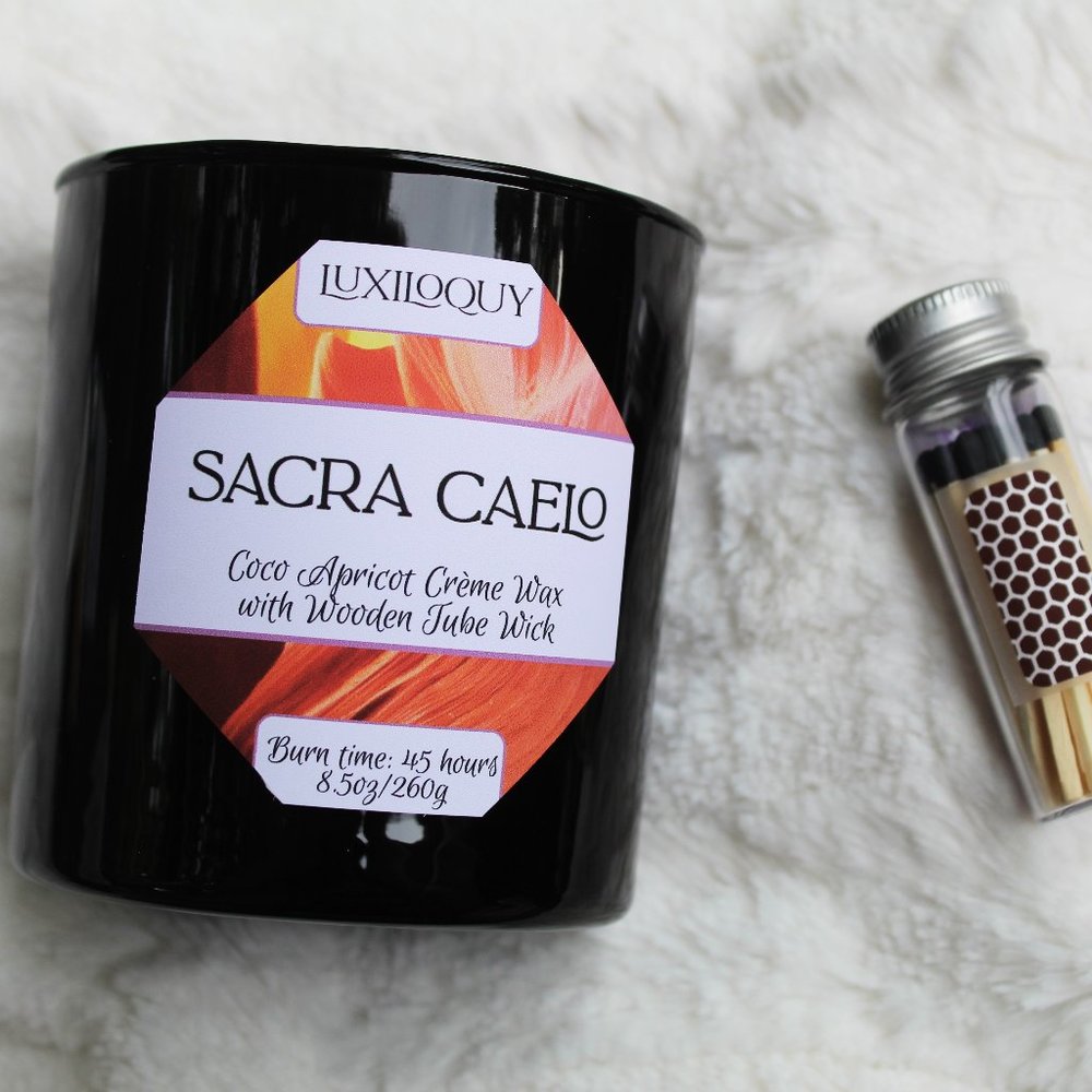 Sacra Caelo Candle with Matches